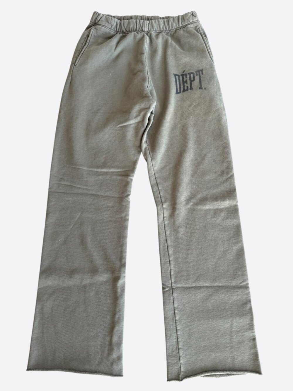 Gallery Dept Olive & Black Dept Logo Sweatpants